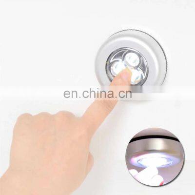 Ultra Bright Wireless Battery Touch Control Recessed Mini Adjustable SMD Under Cabinet Bedroom Under Lights