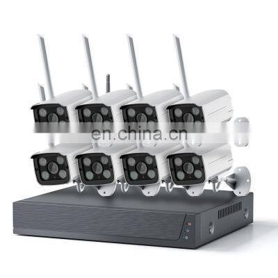 Tuya Smart Home 8CH Wireless 1080P 3MP 5MP NVR Kit Security CCTV WIFI Camera System  Outdoor Waterproof Security System