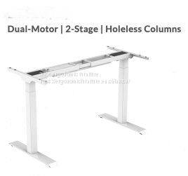 Dual motor electric height adjustable standing desk