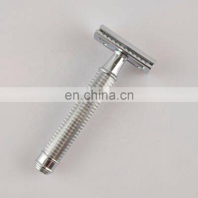 Personal Care Custom Silver Shaver Double Edge Safety Shaving Razor photo-5
