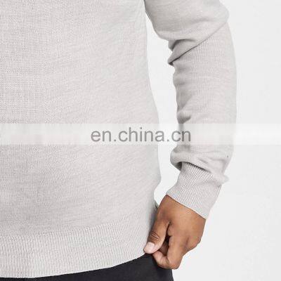 Cotton Polyester Sweat Shirt Winter Plus Size Sweat Shirt In Solid Color Oversized Sweatshirt photo-5
