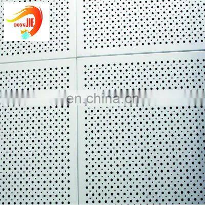 Acoustic Absorption Perforated Metal Panels