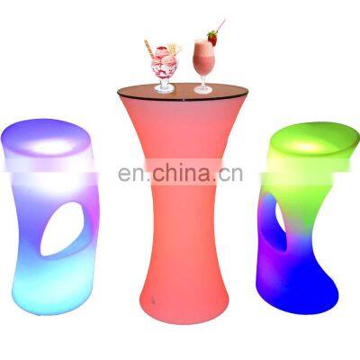 coffee shop table and chair flashing portable bar commercial furniture cocktail tables and stools led furniture