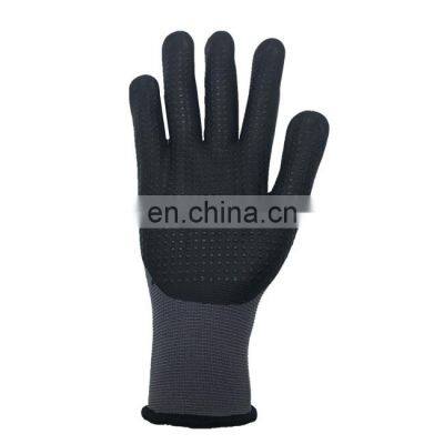 Micro-touch Exam Work Safety Gloves Printed Nitrile High Quality Half Coated With Silicone Construction, Industrial Work S - XXL photo-3
