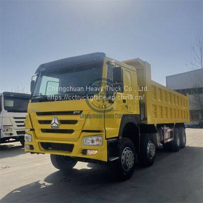 Used 8x4 Howo Dump truck Tipper Truc 371Hp 375HP 420hp 12Wheel Cargo Truck