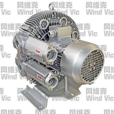 China Fengweike high-pressure fan - cast aluminum shell - food and beverage - packaging machine pneumatic conveying - drying equipment - easy to clean