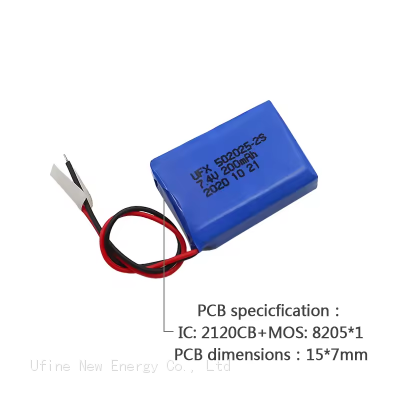 502025 2S 200mAh 7.4V Customized High Quality Rechargeable Battery For Electric Toy photo-4
