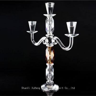 Hot Selling Wedding Candle Holder Ornament Crystal Headed Candle Holder Candle Stand photo-5
