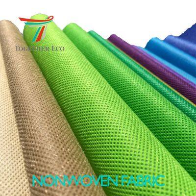 Polypropylene Non-woven Fabric Material Rolls Nonwoven Fabric Rolls for Bag Production Non Woven Jumbo Roll photo-2