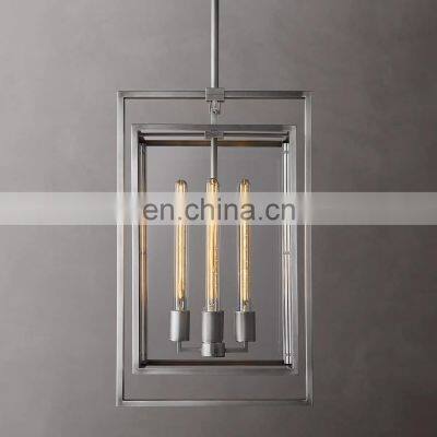 BECKMAN PENDANT Brass Metal Glass Simple Modern Chandelier for Living Room Bedroom Hotel Restaurant Ceiling Home Decor Lighting photo-3