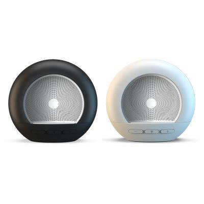 HIFI Mini Bluetooth Speaker With Atmosphere Lamp 5W Portable 360 degrees  Surround Sound  Speakers