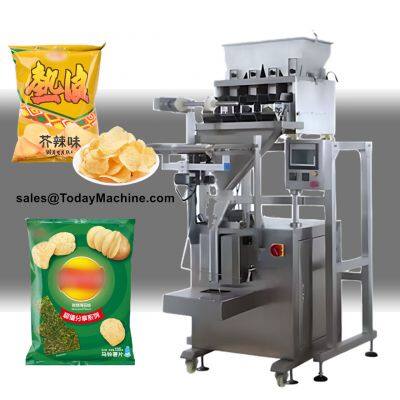Linear Weigher Grains Cereal Pillow Bag Packaging Machine for Materials