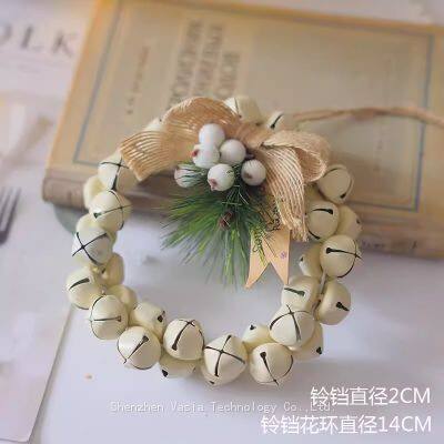 Cross-border Christmas Decor: Bell Pendants, Pinecones & Velvet Bows for Scene Layouts photo-4