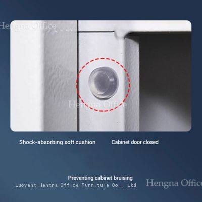 Environment-Friendly Powder Coating Office Archive Storage Steel Cabinet With Quality Locks for Factories & Workshops photo-2