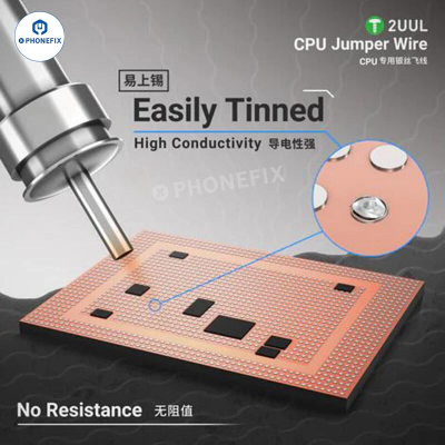 2UUL Ultrafine Flying Wire for CPU Solder Joint and Pin Repair photo-5