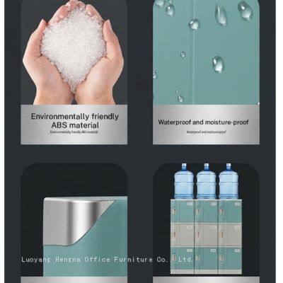 DIY Assembled Plastic Locker| Knock-down Structure for Low Shipping Cost |385mm Width Storage Unit for Water Park and Theme Park-Best Selling photo-4