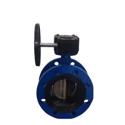 D41X-16Q Cast Iron Soft Seal Flanged Butterfly Valve Manual Operation for Efficient Water and Gas Supply photo-2