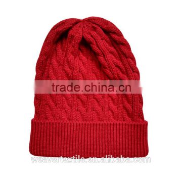 Cheap Custom Winter Warm Knitted Beanie Hats