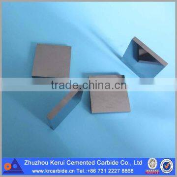 high impact resistance hardened tool of Solid grinding tungsten carbide tip cutter in size of 25*25*3~8mm with high quality