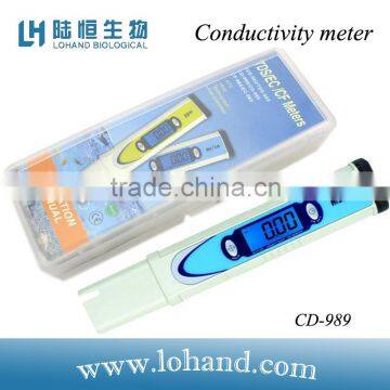 1 point calibration hand held type digital conductivity tester with ATC function