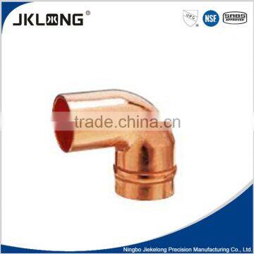 Solder Ring UPC NSF End Feed Fitting Copper Fitting 90 Degree Elbow, FTG x C