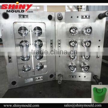 8 cavities plastic cap mould closure mould