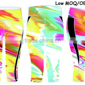 Women yoga pants custom yoga tights women capri pants