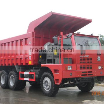 2015 Howo 6*4 70 tons Mining dump truck for sale with free parts made in china