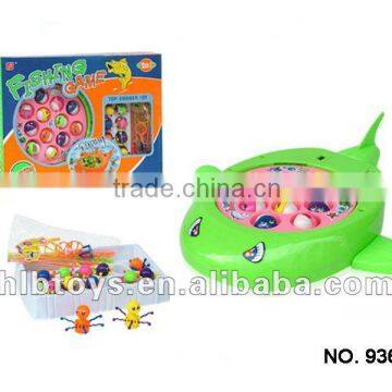 BO fishing game , plastic toy fish