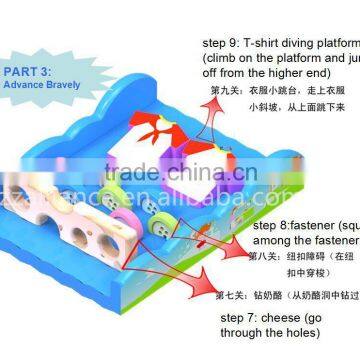 Factory Supply 0.55mm Pvc Event Activity Giant Inflatable Playground