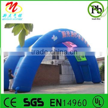 Inflatable publicity arches inflatable double archway gate for loving care project