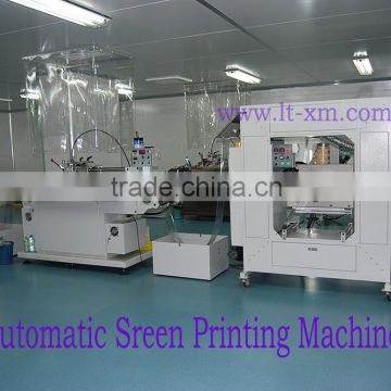 Automobile Motorcycle sticker screen printing machine