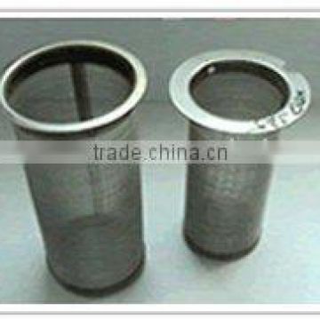 Basket Mesh filter, cylindrical strainer