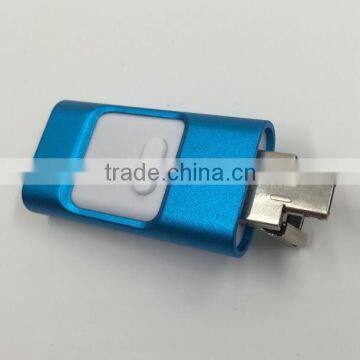 Newest OTG USB 3 in 1 USB pendrive with optional color