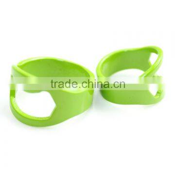 Promotional stainless steel finger ring bottle opener