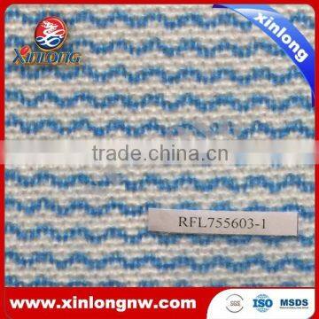 Wavy Line Printed Viscose and Polyester(PET) Nonwoven Fabric Roll for household cleaning