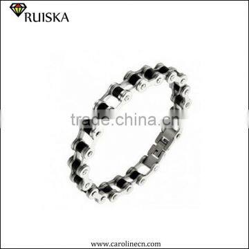 New Arrived Unique Men's Stainless Steel Bike Chain Bracelet