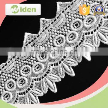 Exquisite and Excellent Head Fashion Peacock Lace Fabric Chemical Lace Supplier's Choice