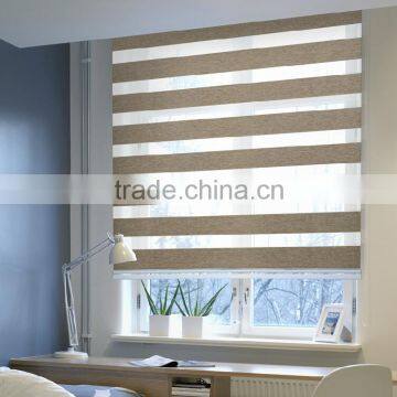 Blackout fabric zebra roller blinds from china