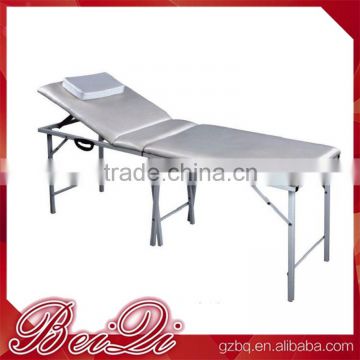 Wooden SPA Table Massage with white massage bed