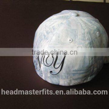 High Quality Custom Plain Fitted Print Baseball Cap photo-2