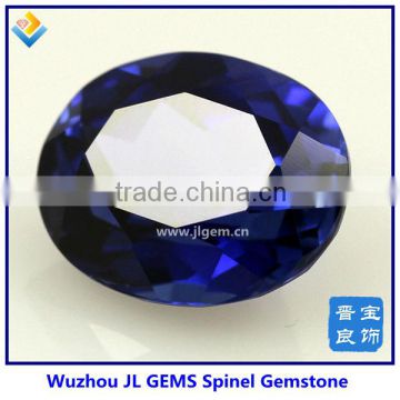 2014 hot sale synthetic oval shape 112# spinel stone with cheap prices