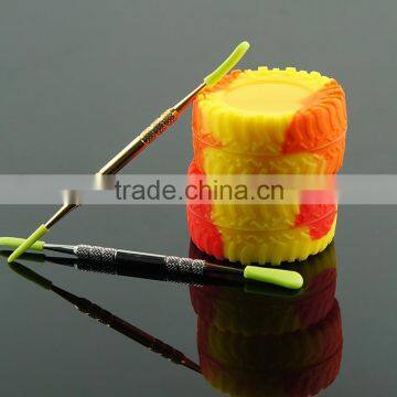 Best Selling Silicone Jars Dab/silicone Container Cosmetic 5ml/ Silicone Customized Bho Oil Container/ Silicone Bho Container photo-4