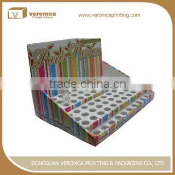 Custom paper counter top display
point of sale cardboard display rack