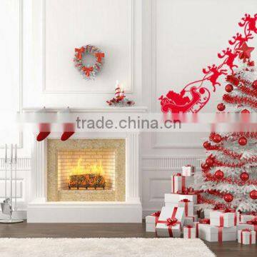 [Alforever]Santa Claus Rid Deer Bring Gift-Tribal Decal Vinyl Car Wall Laptop Sticker photo-2