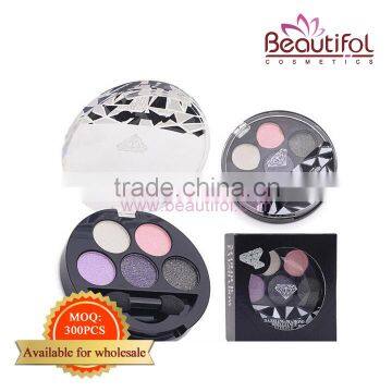 OEM small quantity Makeup palette soft and durable, multi-colored, shiny and easily colored and remove cosmetics eyeshadow