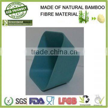 Fashionable and healthy new design bamboo fiber salad bowl