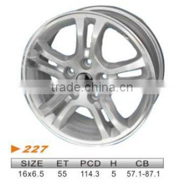 alloy wheel, 16"x6.5 227