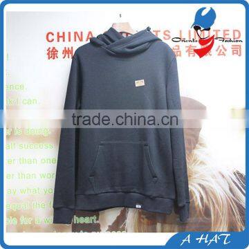 fleece hoody men custom