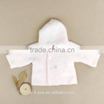 Kids Girls' Cardigan Sweater with Hood Knitted Short Sleeve Cardigan